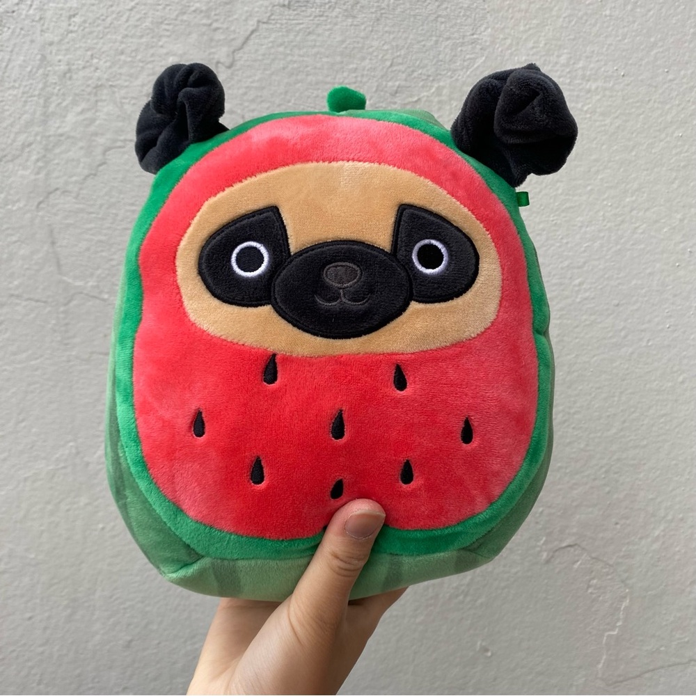 Squishmallow Prince the Watermelon Pug 8 inch
